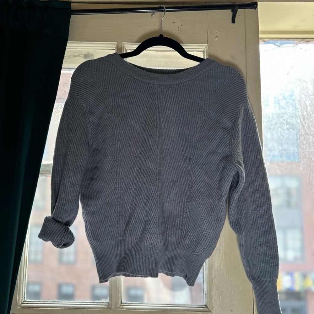Baby blue sweater